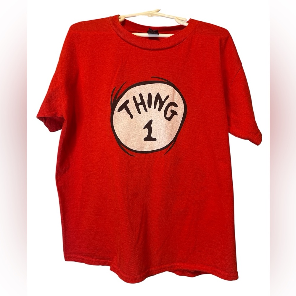 Dr Seuss “Thing One” Red Short Sleeve Tee - NWOT